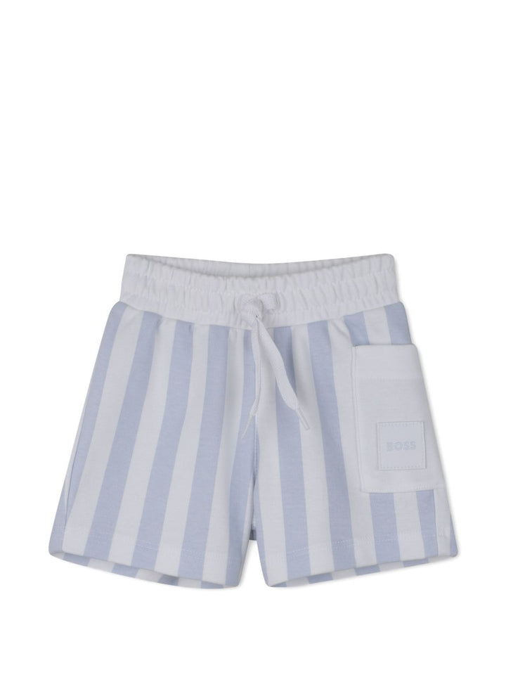Completo blu per neonato J53048 771 Boss Kids 