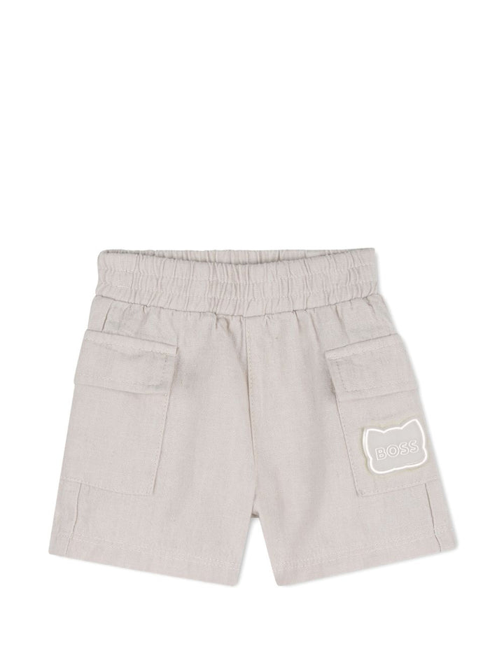 Completo bianco/beige per neonato J53050 21K Boss Kids 