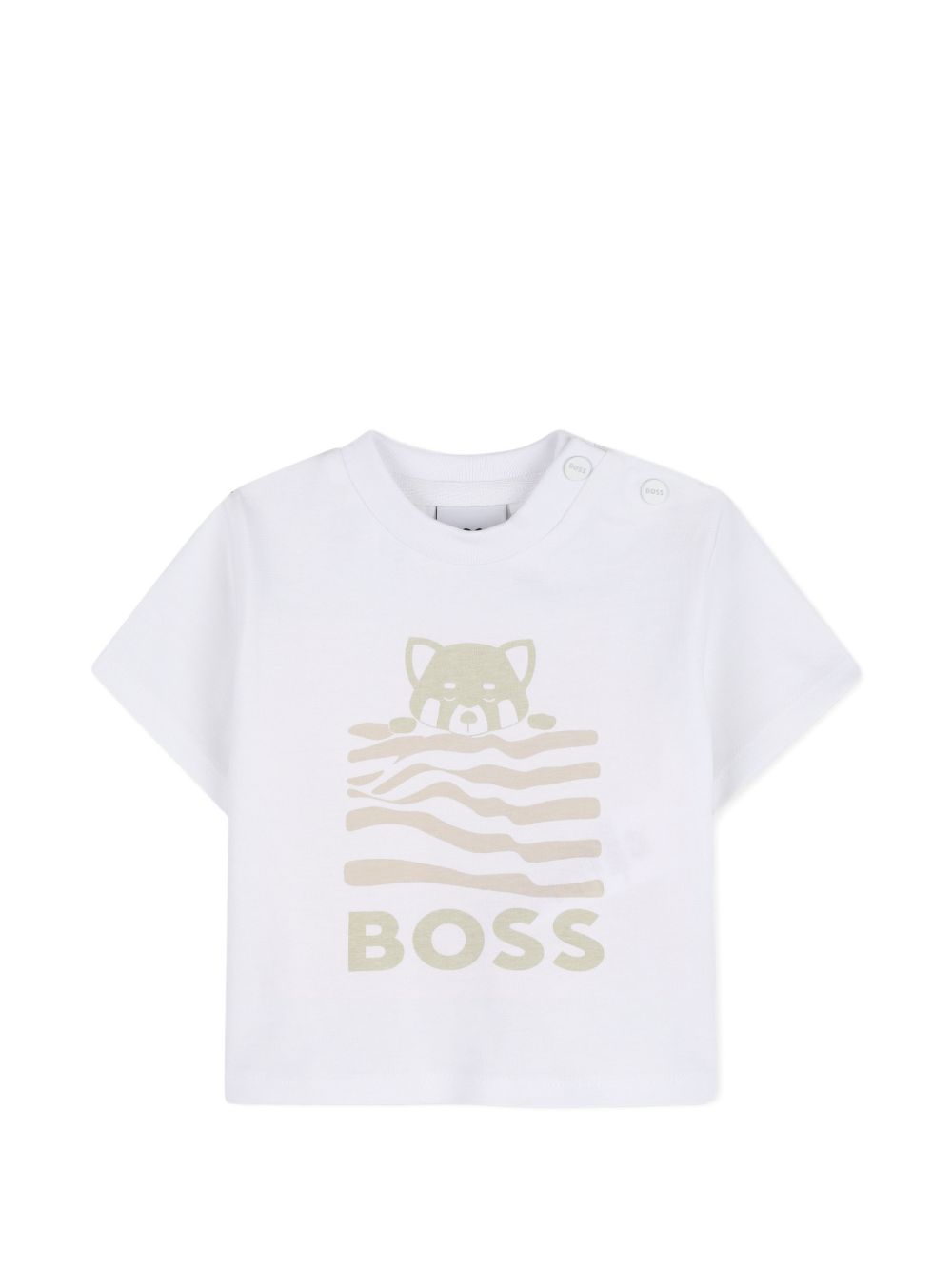 Completo bianco/beige per neonato J53050 21K Boss Kids 