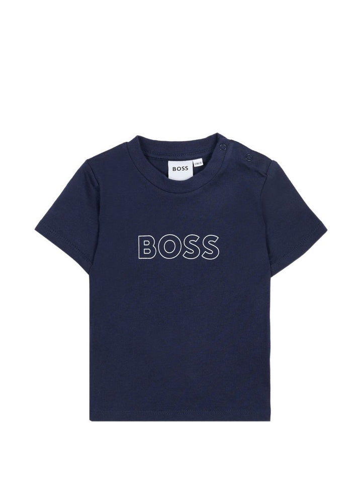 Completo sportivo celeste/blu per neonato J53051 771 Boss Kids 