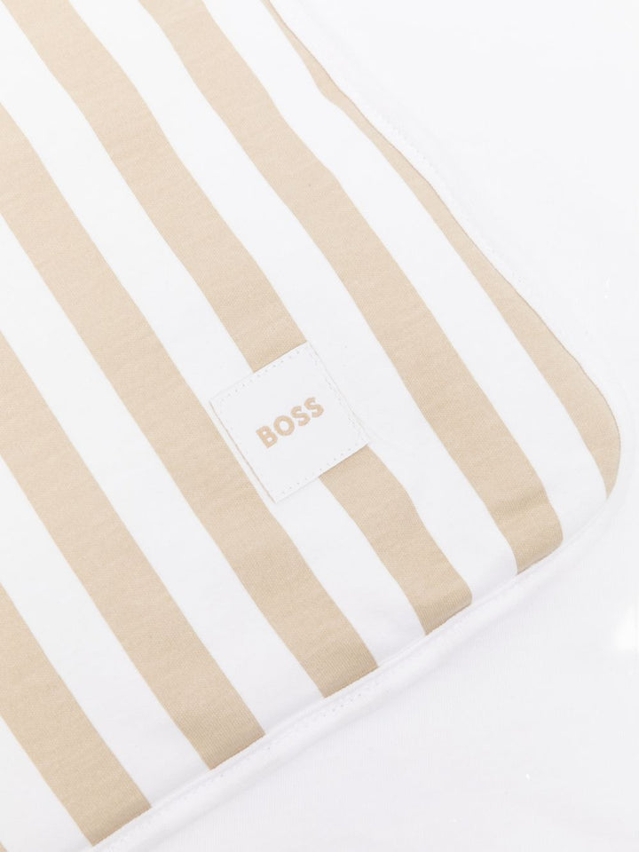 Coperta bianca/beige per neonato J53093 249 Boss Kids 