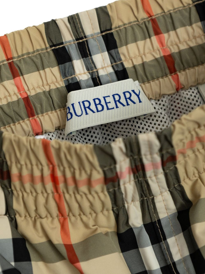 Costume beige sabbia per bambino 8117147 B9368 Burberry Kids 