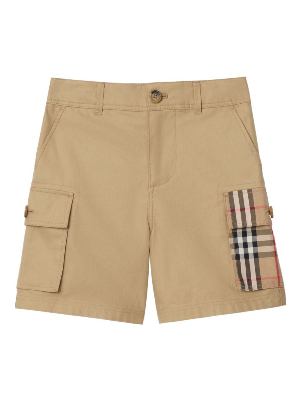 Bermuda marrone per bambino 8117176 B9719 Burberry Kids 
