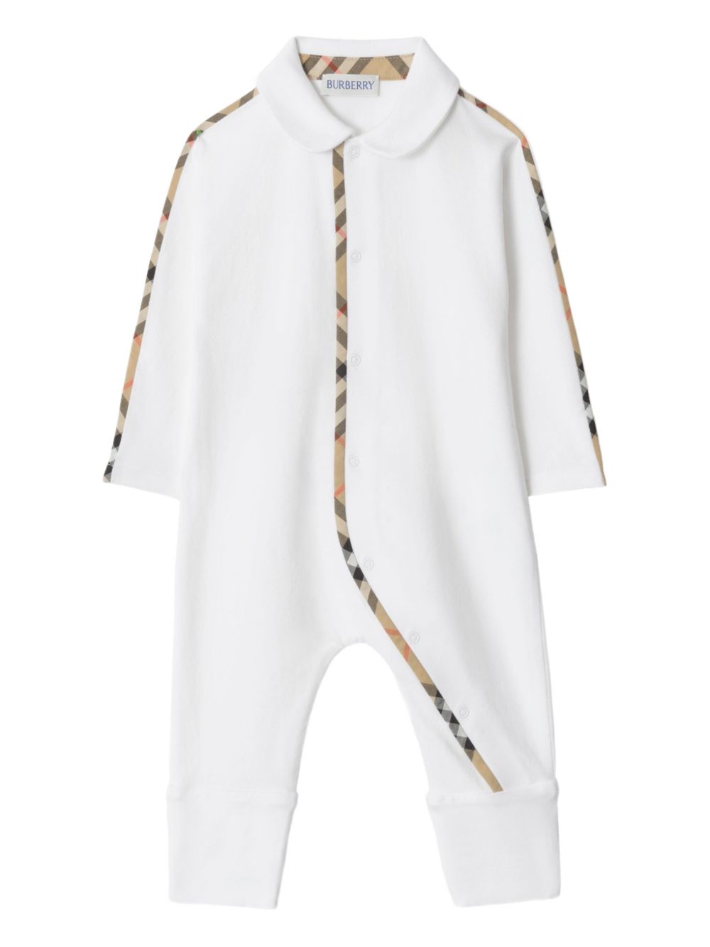 Tutina bianca per neonato 8119819 A1464 Burberry Kids 
