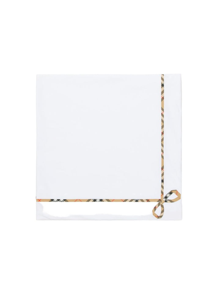Coperta bianca per neonato 8120715 A1464 Burberry Kids 