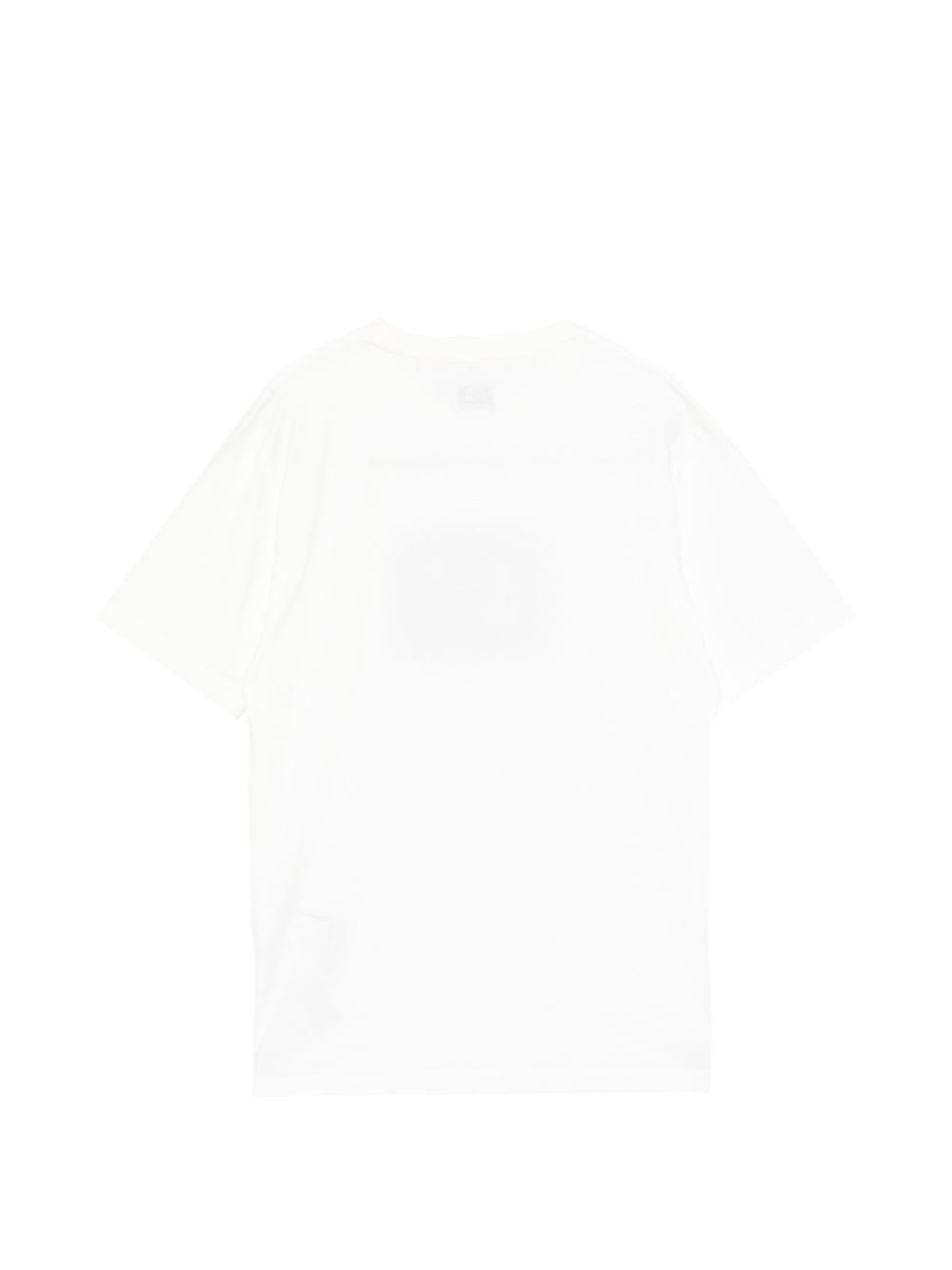 T-shirt bianco per bambino CMM00TLAA17 10135 C.P Company Kids 