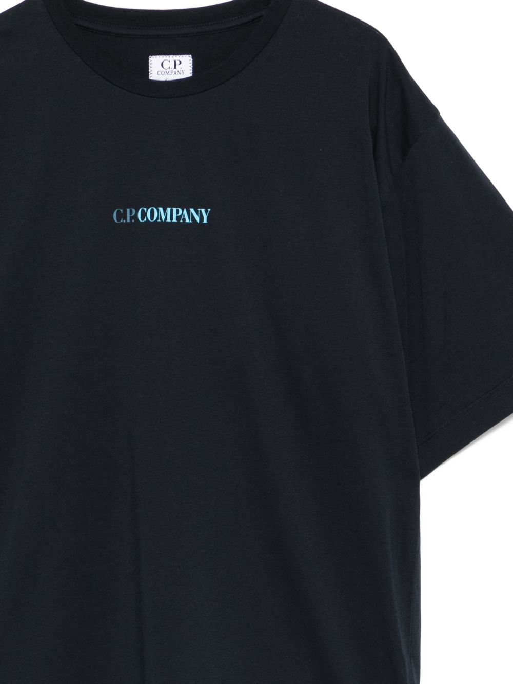 T-shirt nera per bambino CSM002LAA17 41150 C.P Company Kids 