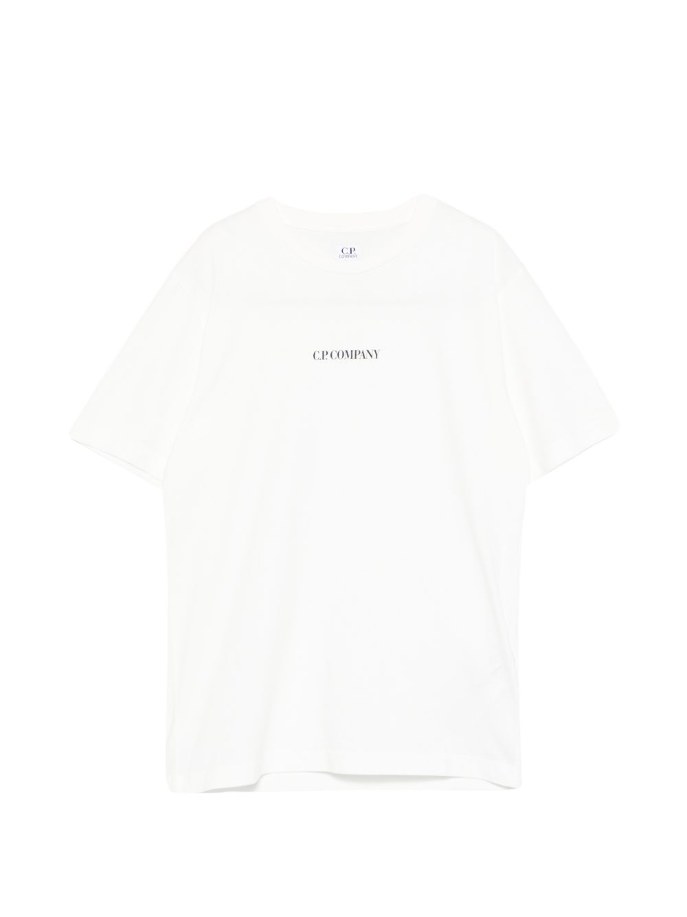 T-shirt bianco per bambino CUM00ULAA17 10135 C.P Company Kids 