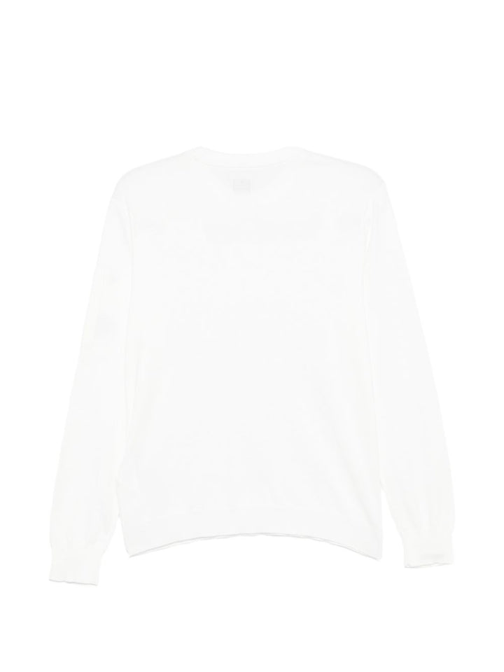 Felpa bianca per bambino CUW00OLHE83 10135 C.P Company Kids 