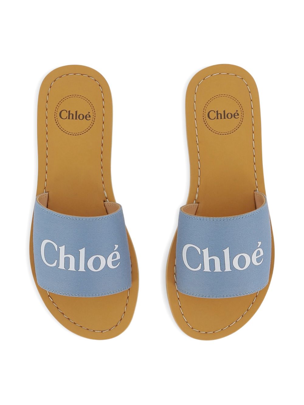 Ciabatta azzurra per bambina C20881 821 Chloe 