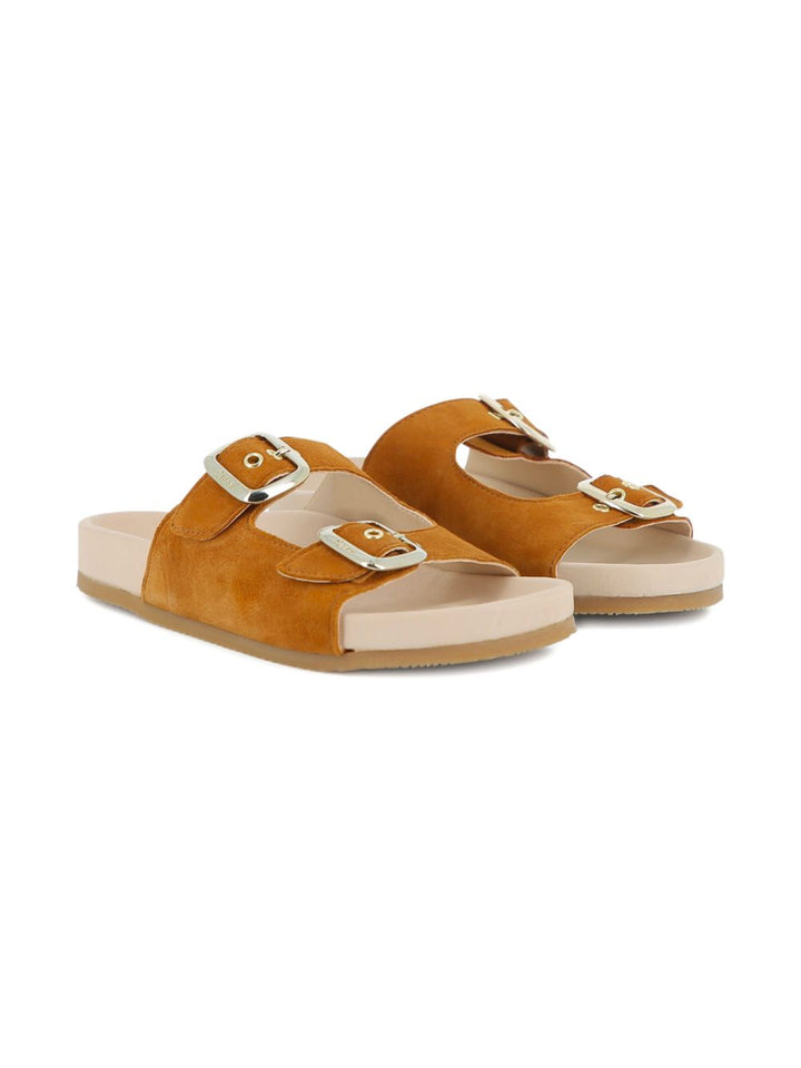 Sandali marroni chiaro per bambina C20884 239 Chloe 
