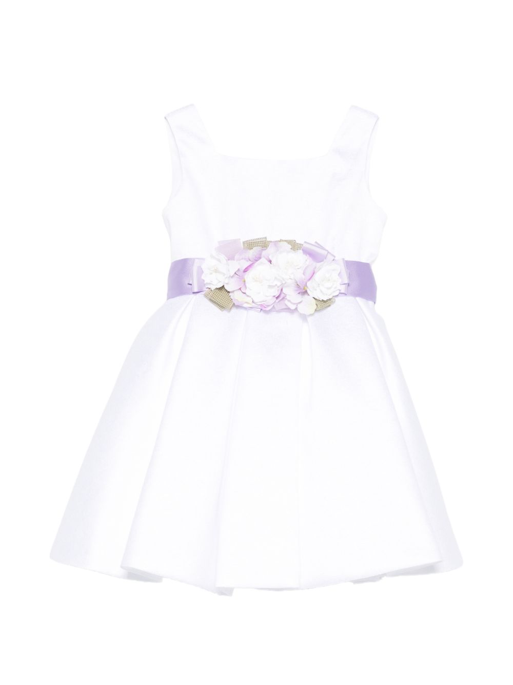 Abito bianco/lavanda per bambina FB1085294974 1088 Colorichiari Kids 