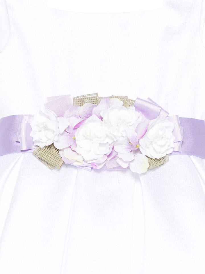 Abito bianco/lavanda per bambina FB1085294974 1088 Colorichiari Kids 