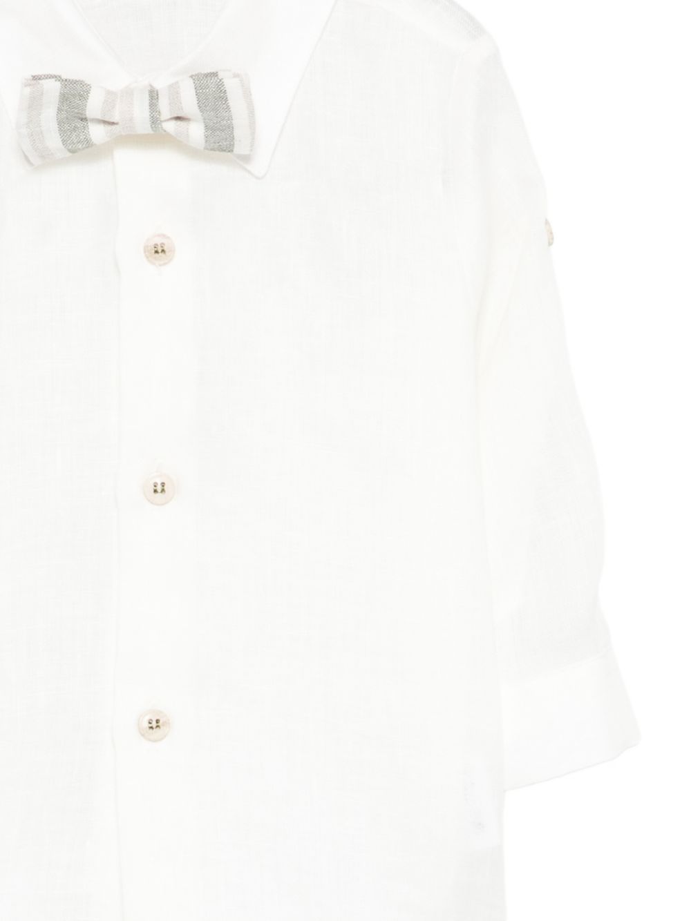Completo elegante bianco/verde per neonato MN3084104878 35 Colorichiari Kids 