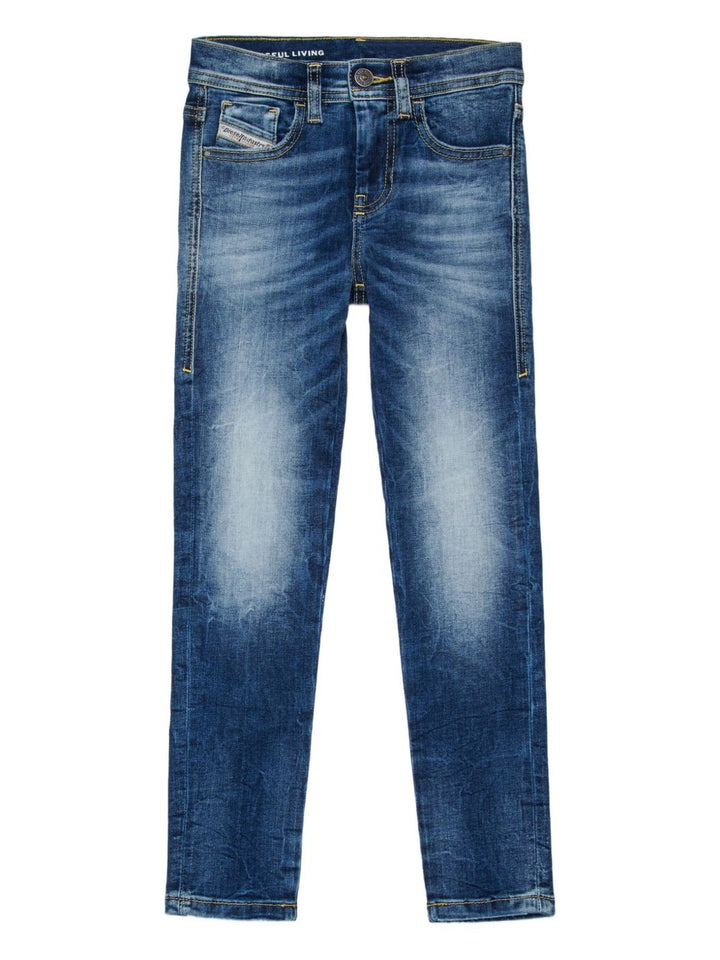 Jeans blu per bambino J00808KXBRA K01 Diesel Kids 