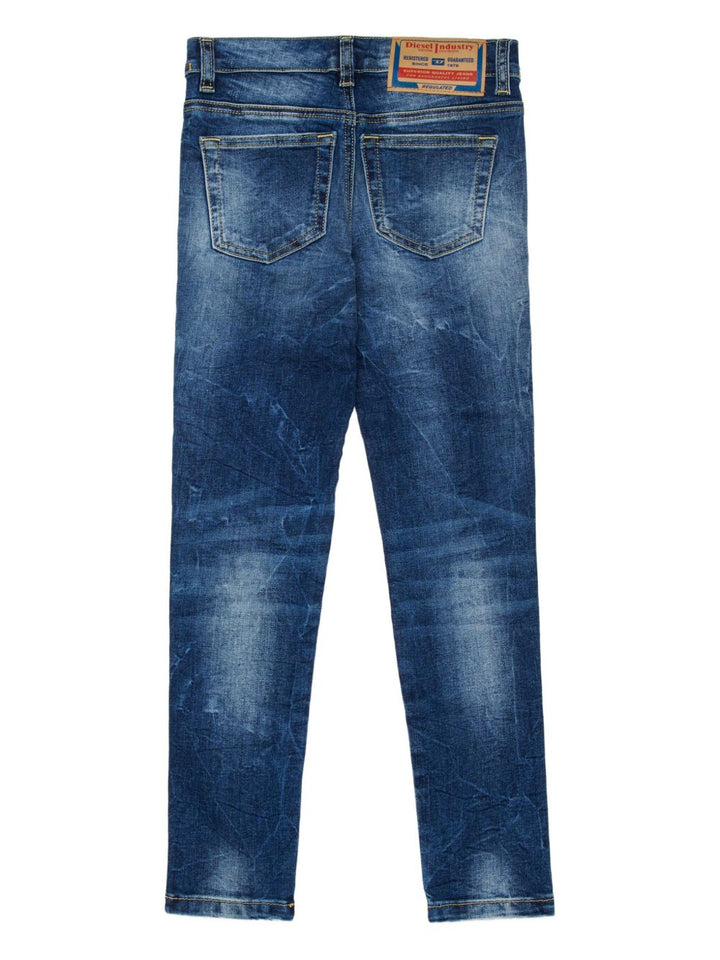 Jeans blu per bambino J00808KXBRA K01 Diesel Kids 