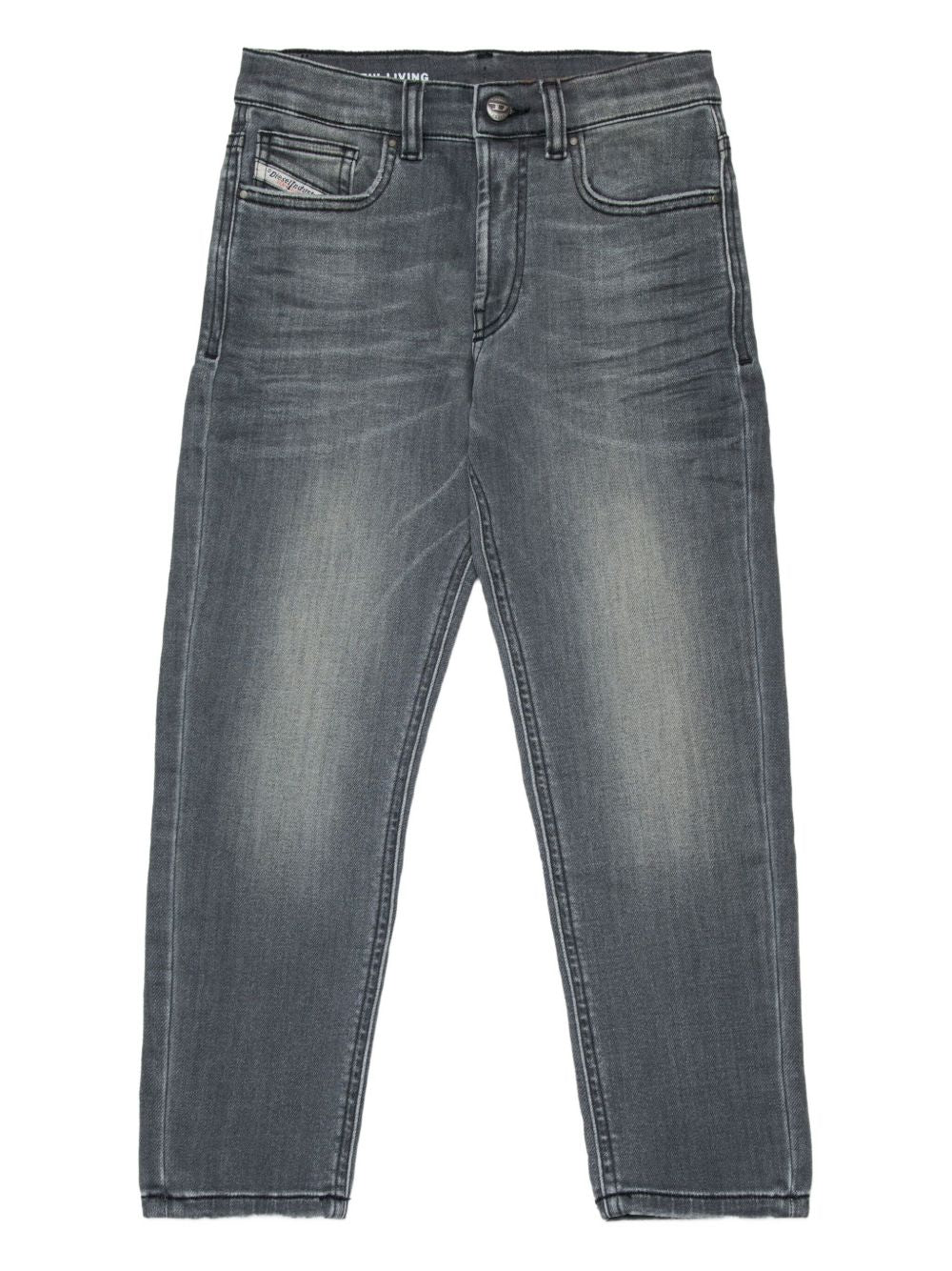 Jeans grigo per bambino J00994KXBRT K02 Diesel Kids 