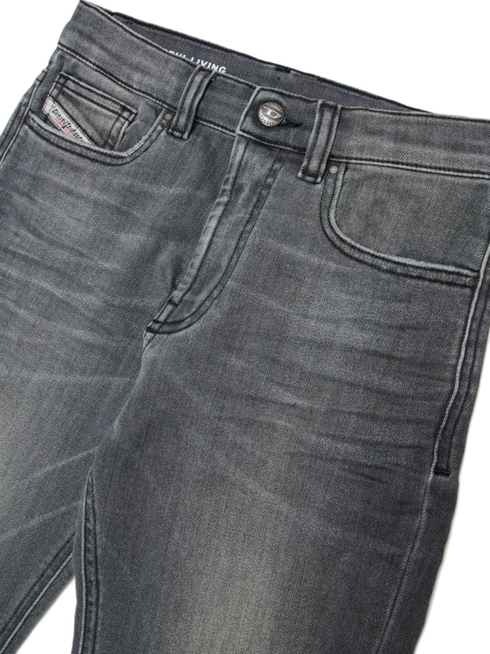 Jeans grigo per bambino J00994KXBRT K02 Diesel Kids 