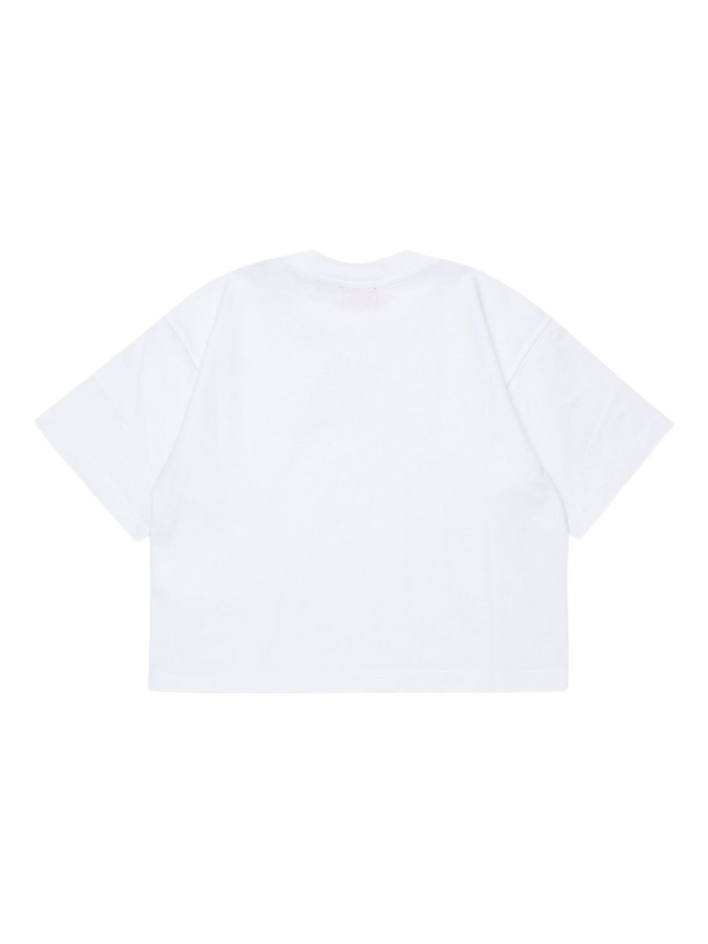 T-shirt bianca per bambina J0242800YI9 K100 Diesel Kids 
