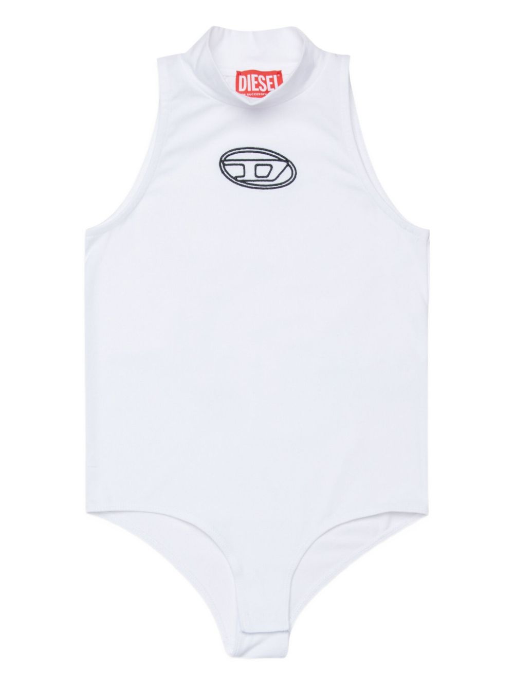Body bianco per bambina J02577KYA0L K100 Diesel Kids 
