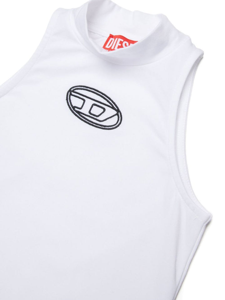 Body bianco per bambina J02577KYA0L K100 Diesel Kids 