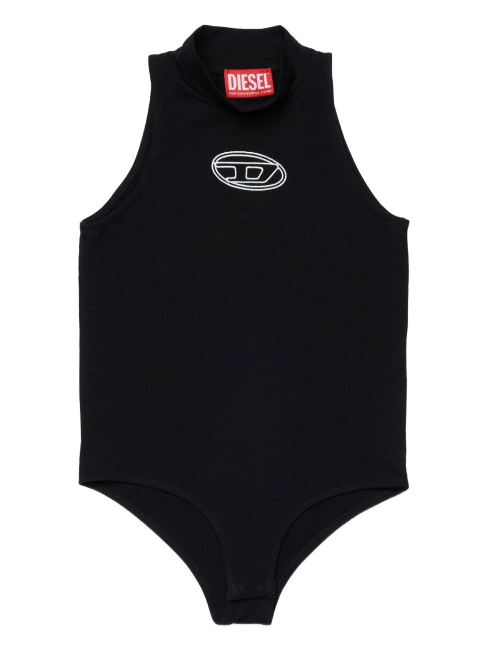 Body nero per bambina J02577KYA0L K900 Diesel Kids 