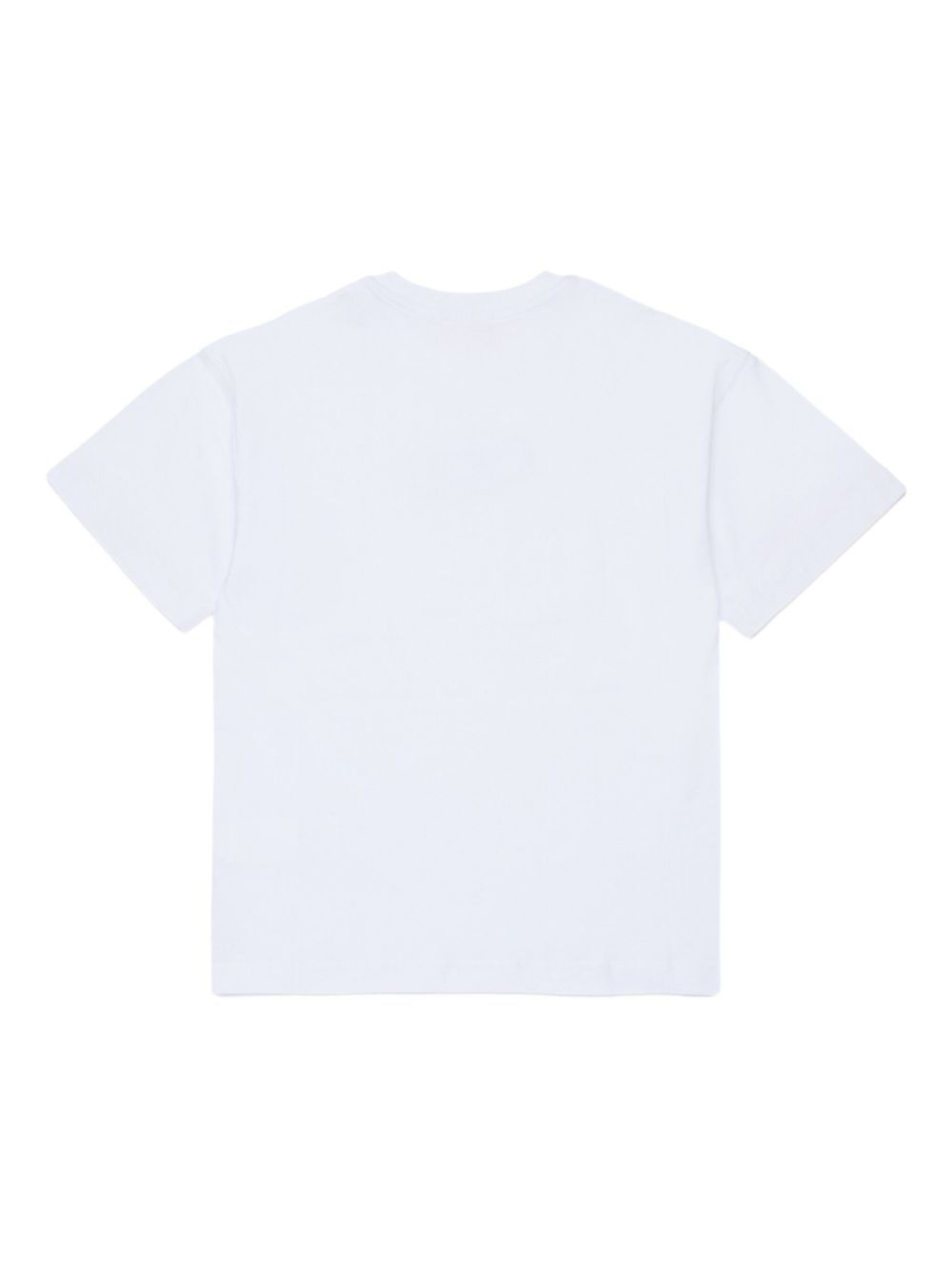 T-shirt bianco per bambino J025900GRAI K100 Diesel Kids 