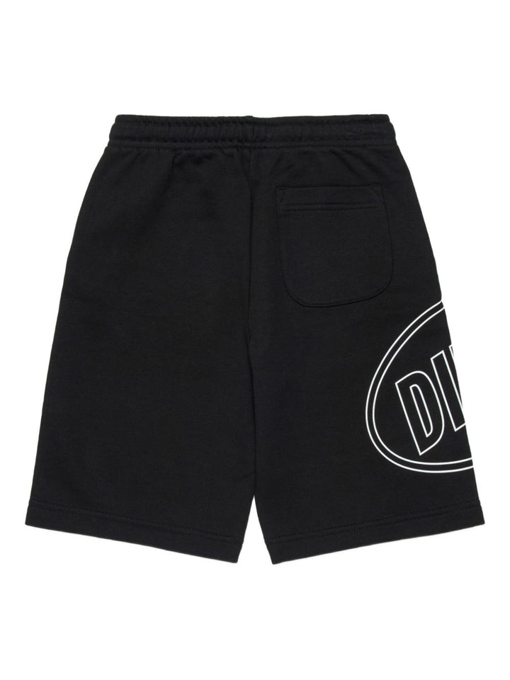 Bermuda nera per bambino J026760GEAD K900 Diesel Kids 