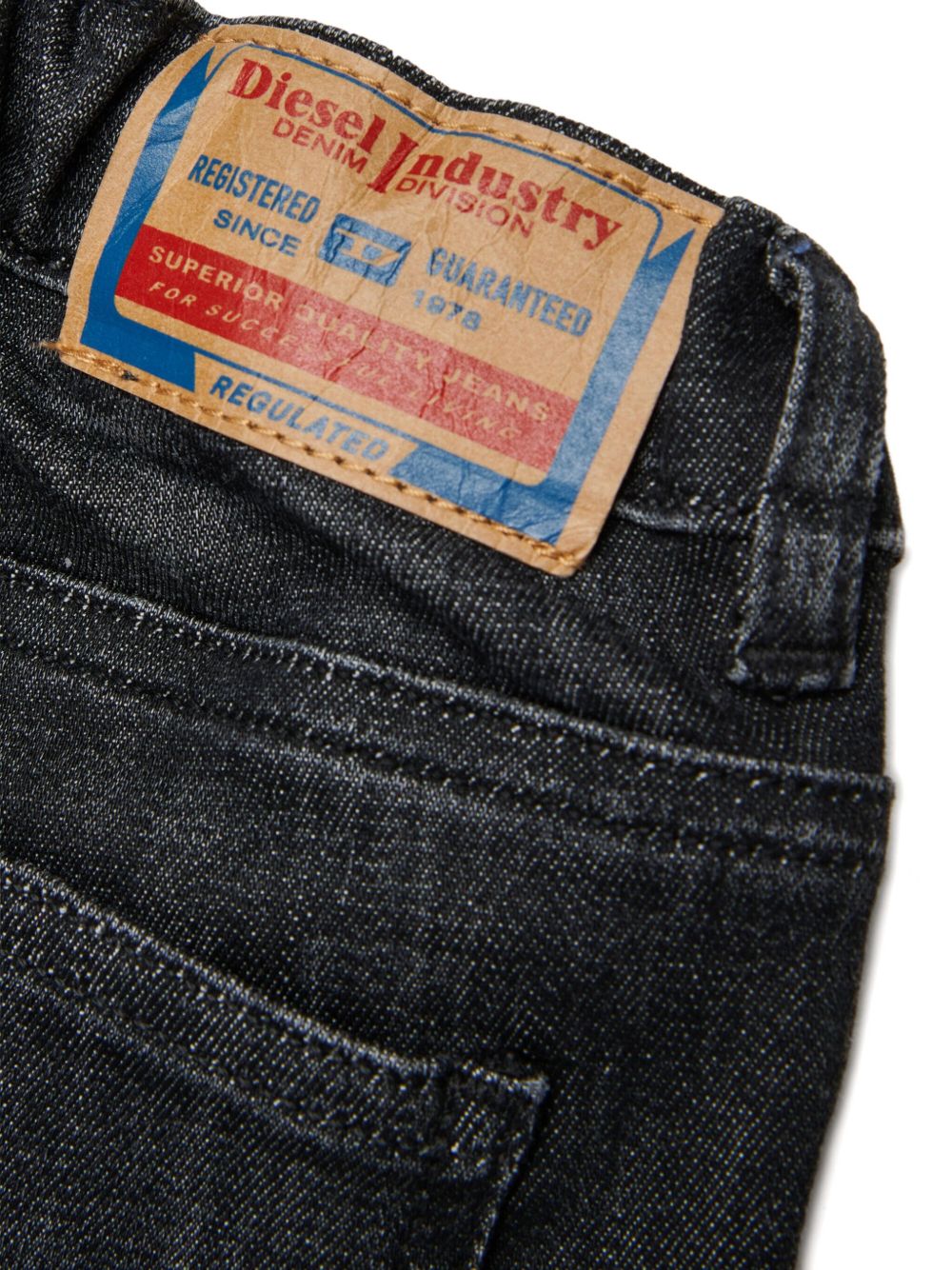 Jeans neri per neonato K00237KXBSK K02 Diesel Kids 