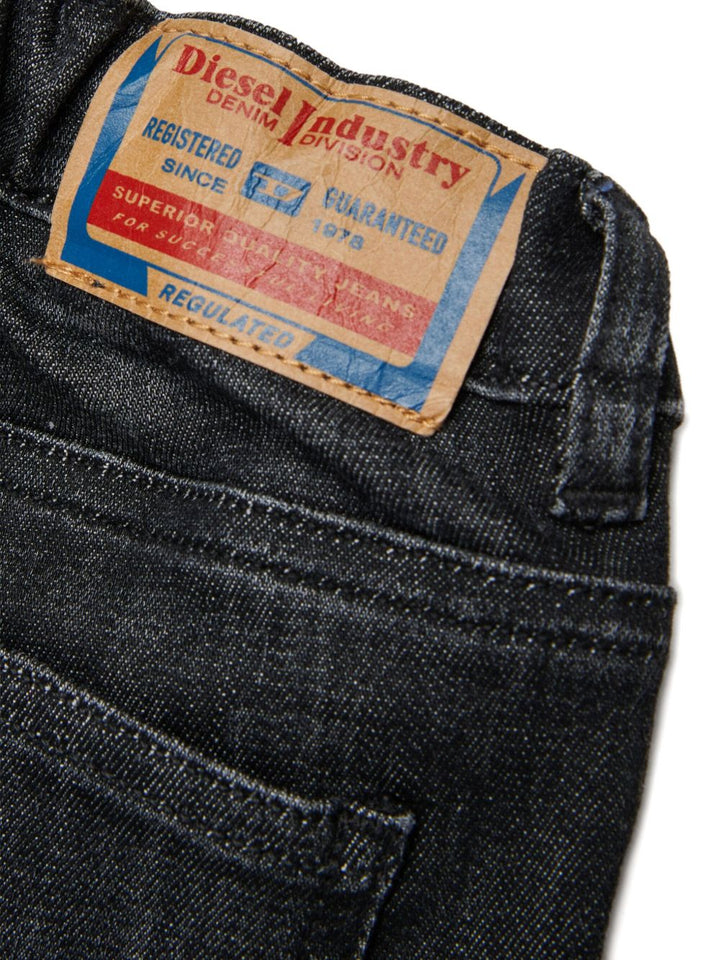 Jeans neri per neonato K00237KXBSK K02 Diesel Kids 