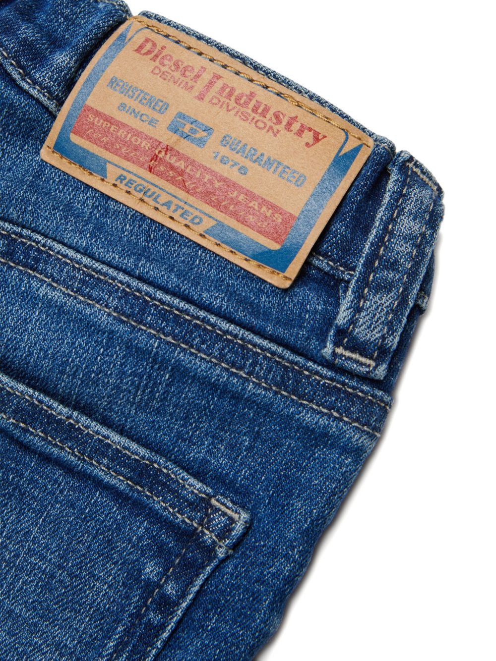 Bermuda de jeans blu per neonato K00361KXBSC K01 Diesel Kids 