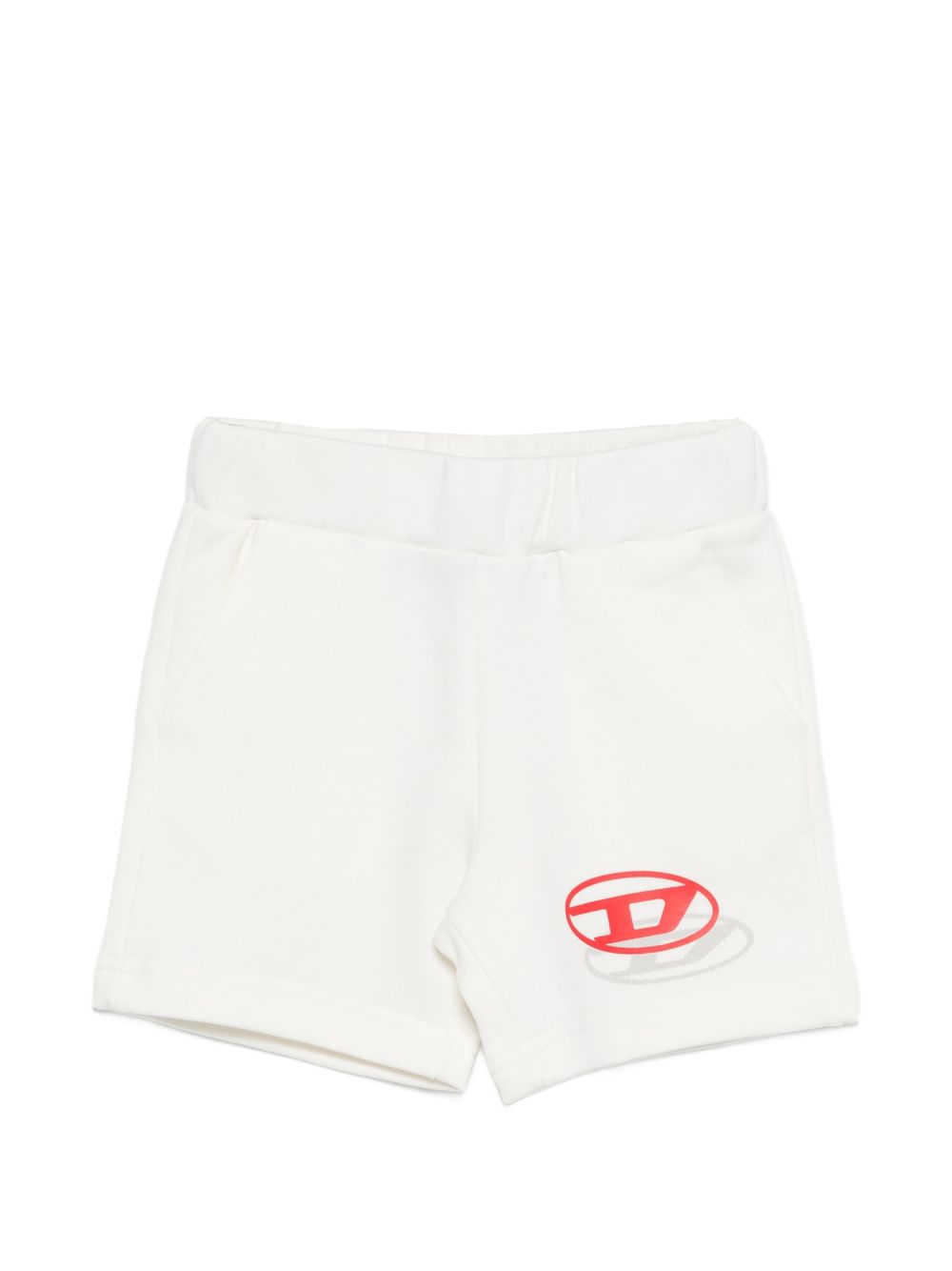Bermuda bianca per bambino K00742KYAVF K141 Diesel Kids 