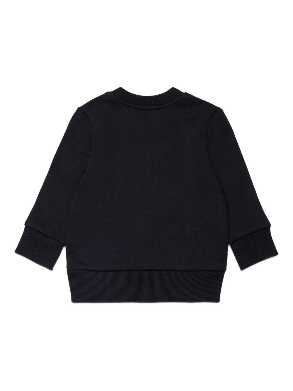 Felpa nera per neonato K00748KYAVF K900 Diesel Kids 
