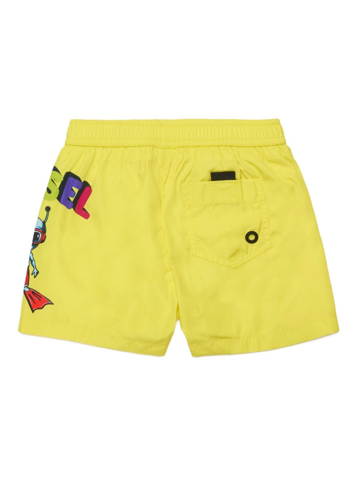 Costume giallo per neonato K00781KXBTI K217 Diesel Kids 