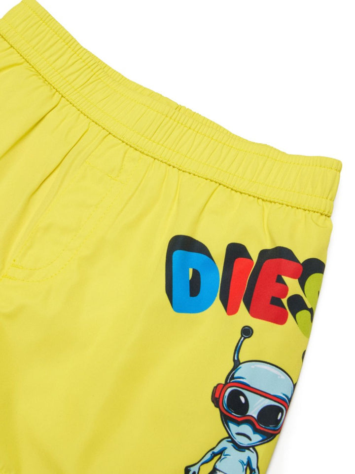 Costume giallo per neonato K00781KXBTI K217 Diesel Kids 