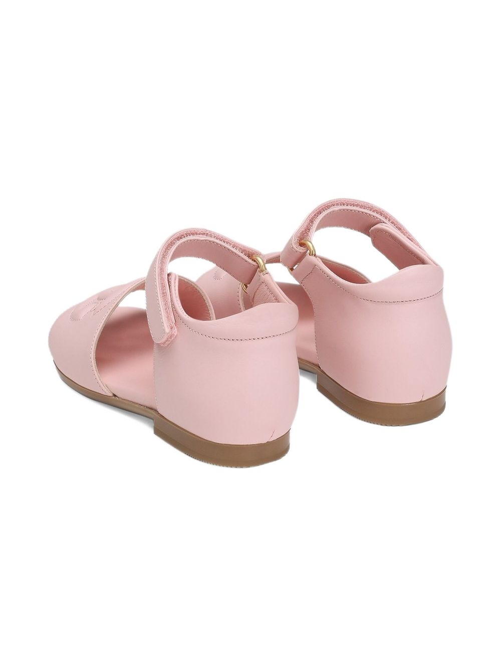 Sandali rosa chiaro per bambina D20102A1735 80400 Dolce & Gabbana Kids 