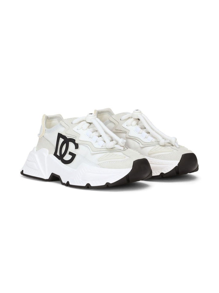 Sneakers bianche per bambino DA5119AQ040 80001 Dolce & Gabbana Kids 
