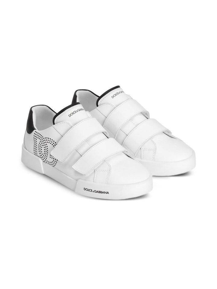 Sneakers bianche per bambino DA5332A1196 89697 Dolce & Gabbana Kids 