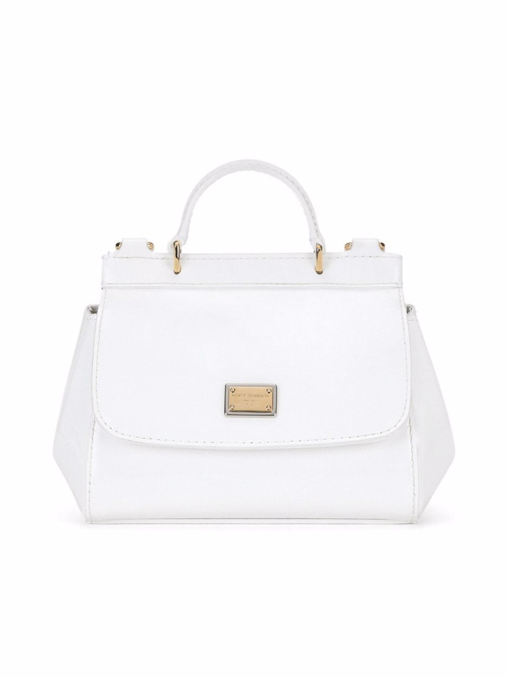 Borsa bianca per bambina EB0003A1067 87682 Dolce & Gabbana Kids 