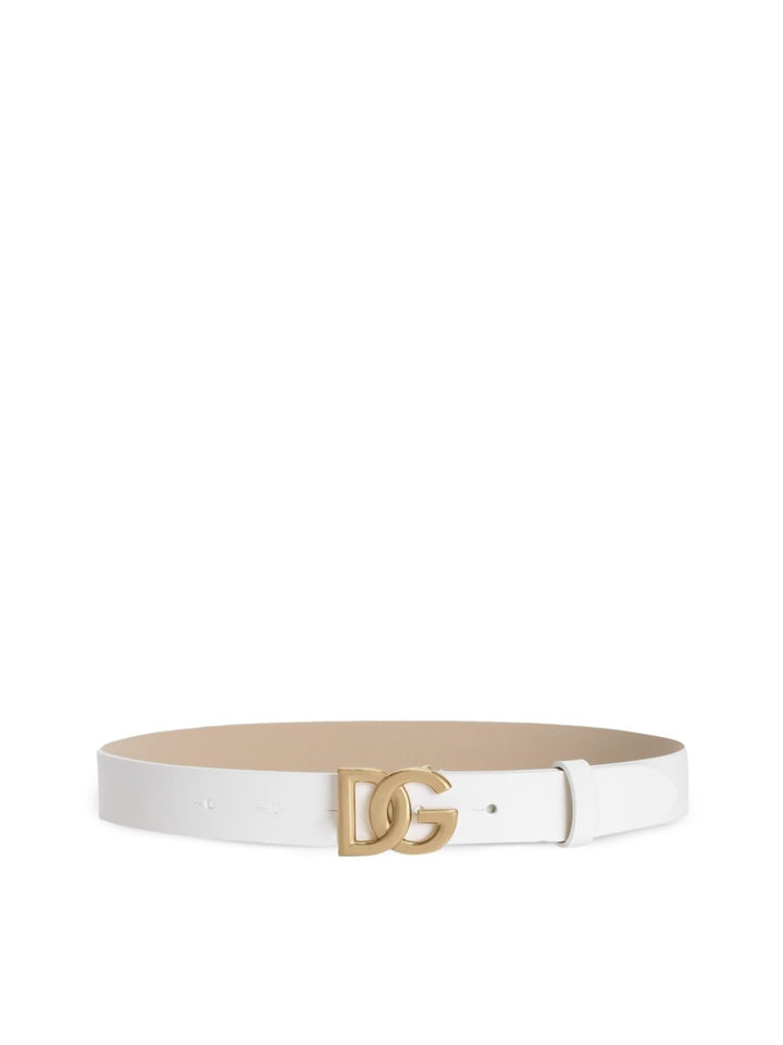 Cintura bianca per bambina EE0068A1067 87682 Dolce & Gabbana Kids 