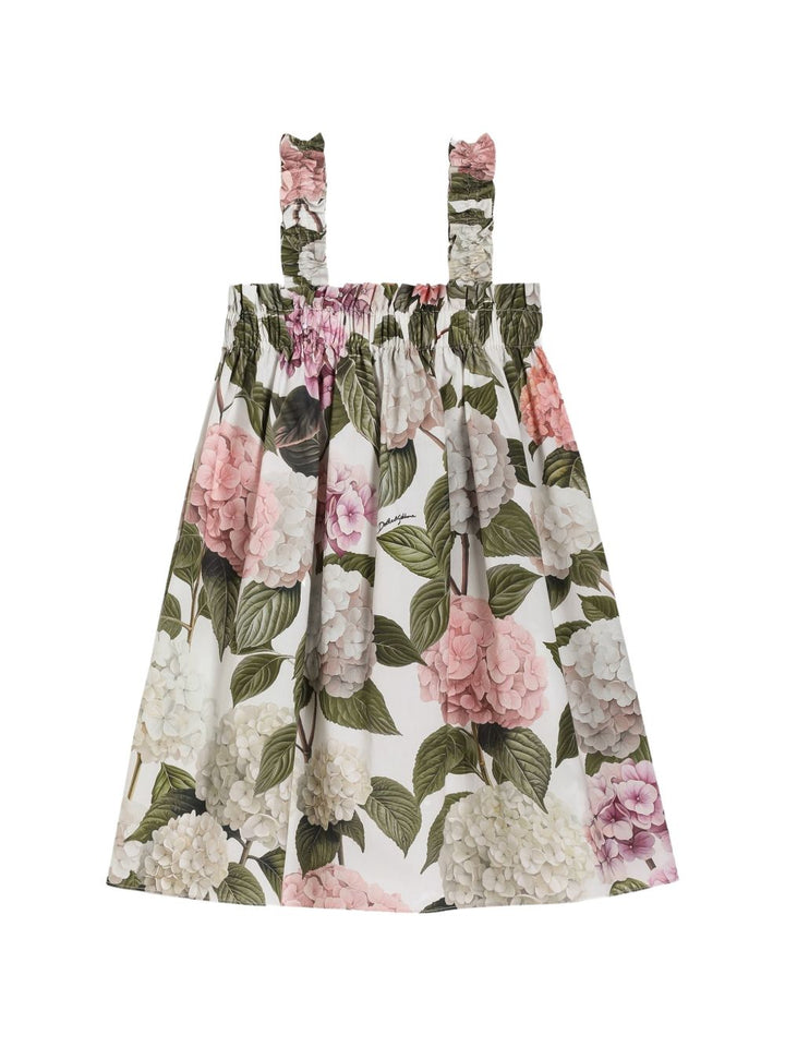 Abito multicolor per bambina L54DN9HS5T6 HA5XG Dolce & Gabbana Kids 