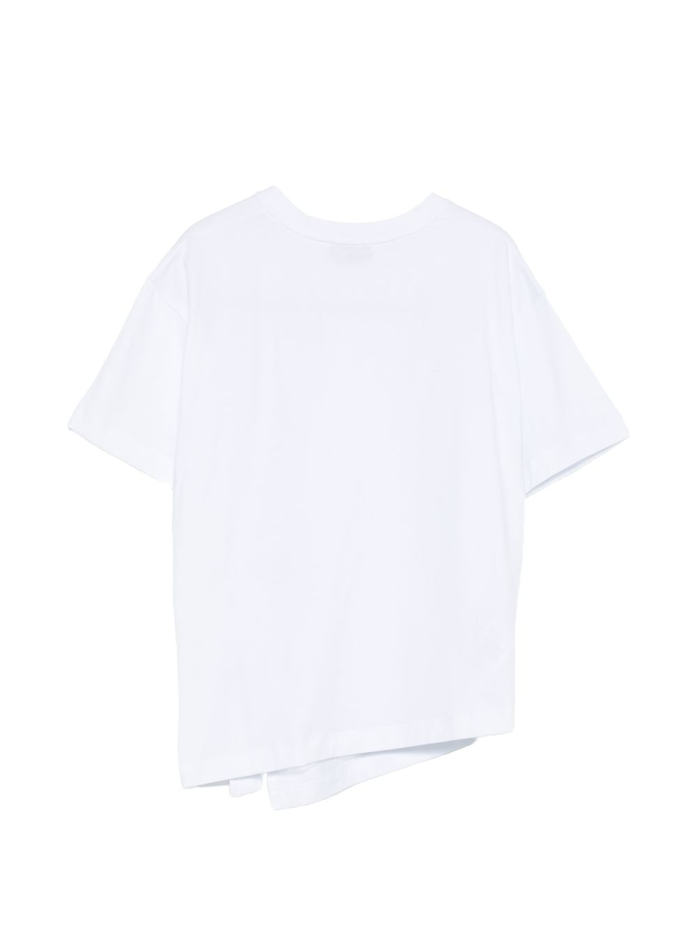T-shirt bianca per bambina DFTS0330JE006 B000 Dondup Kids 
