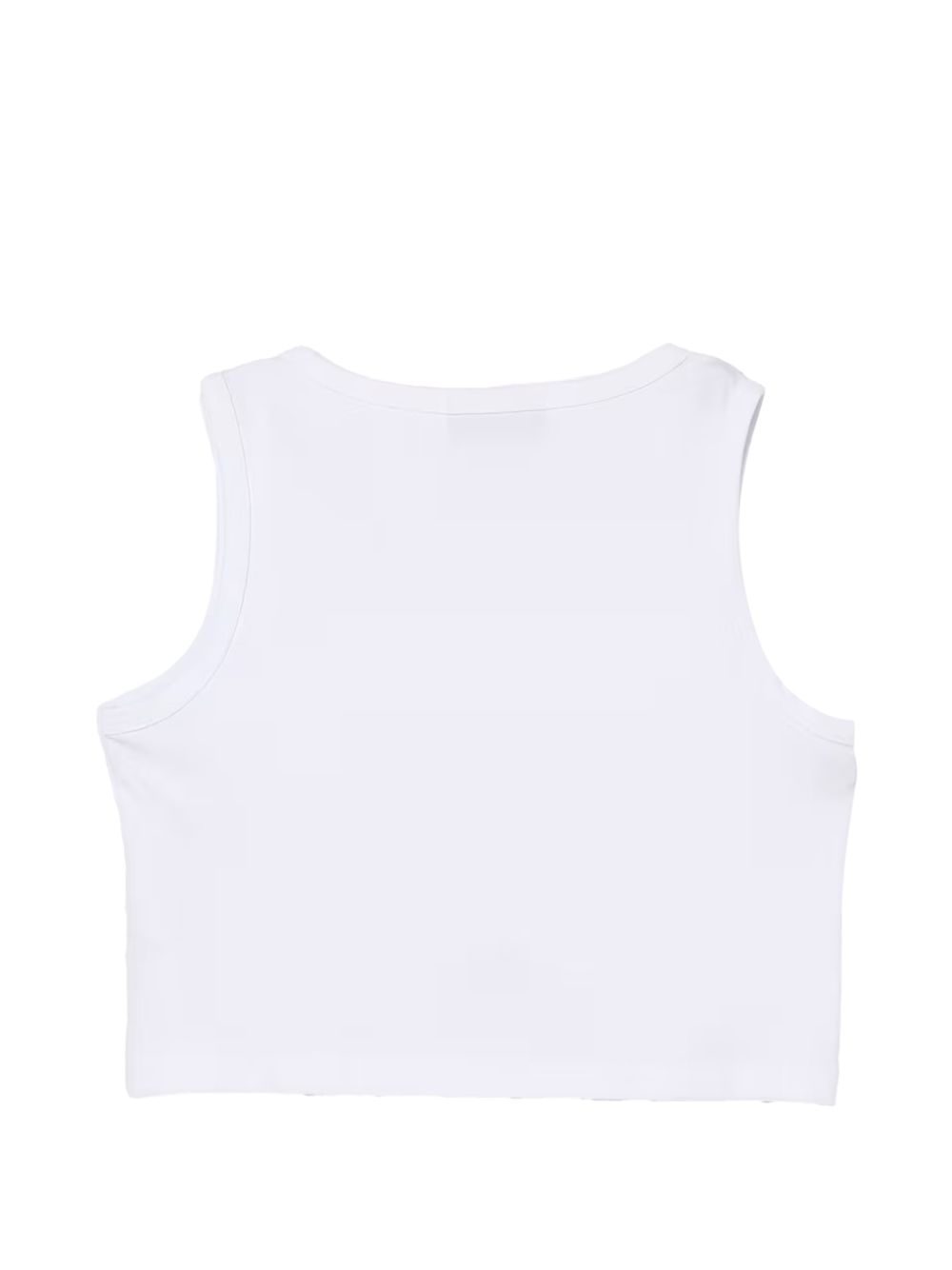 T-shirt bianca per bambina DFTS0370JE017 B000 Dondup Kids 