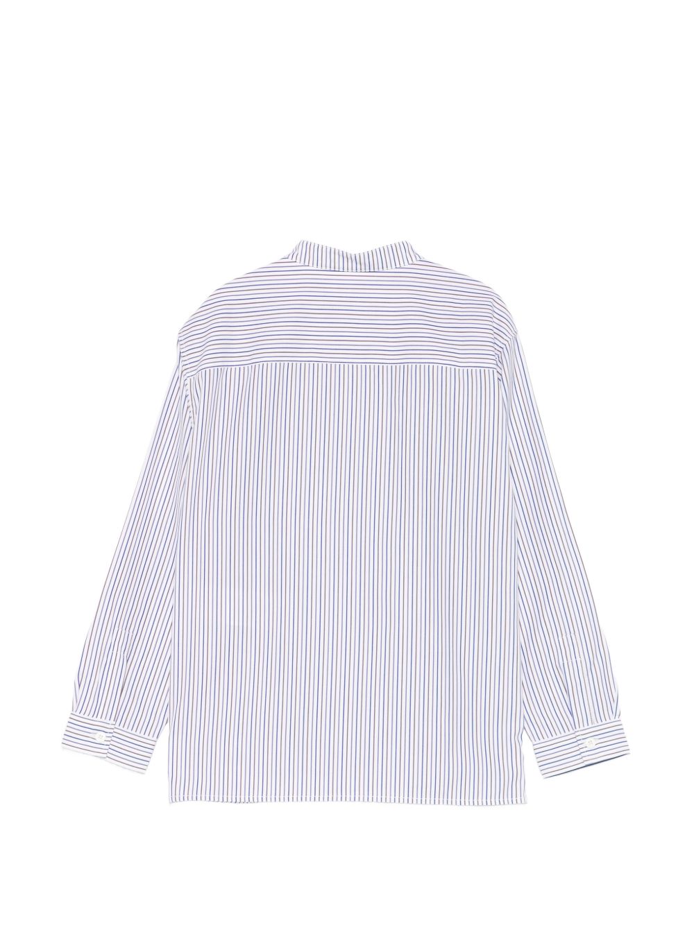Camicia bianca/blu per bambino DMCA0510CR024 R001 Dondup Kids 