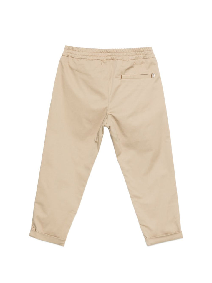 Pantalone beige per bambino DMPA1830RA029 0037 Dondup Kids 