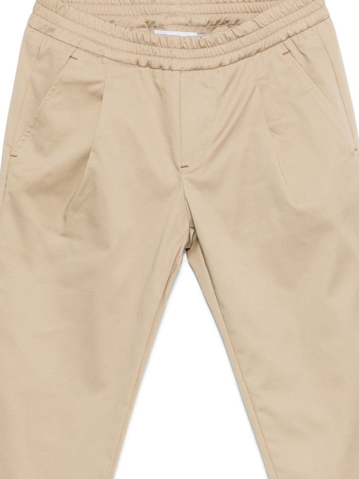 Pantalone beige per bambino DMPA1830RA029 0037 Dondup Kids 
