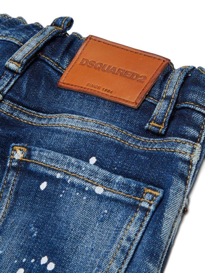 Jeans blu per neonato DQ01TCD0AFU DQ01 Dsquared2 Kids 