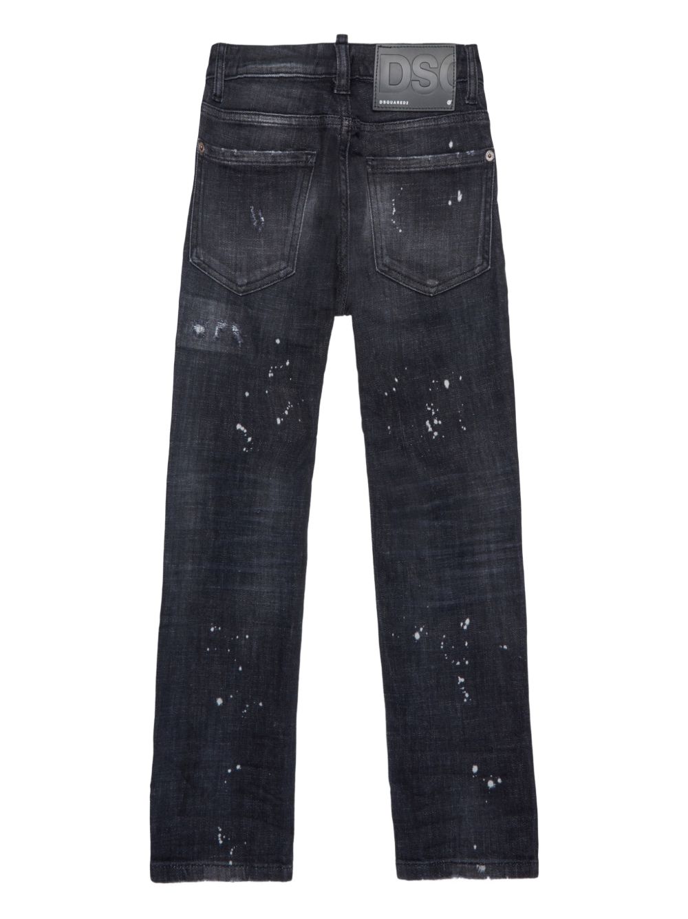 Jeans neri per bambino DQ0236D0AFY DQ02 Dsquared2 Kids 