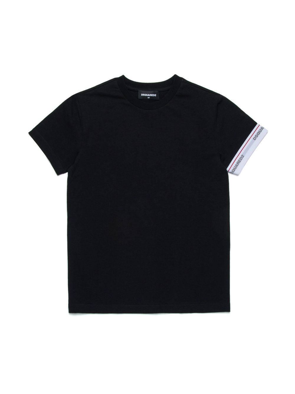 T-shirt nero per bambino DQ2480D008J DQ900 Dsquared2 Kids 