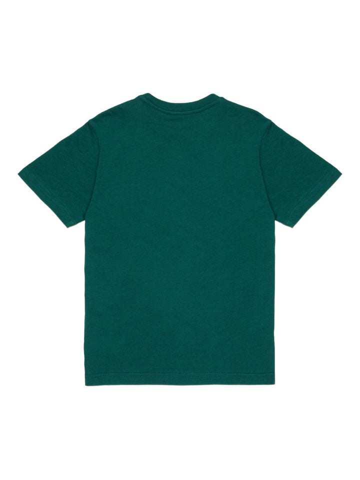 T-shirt verde scuro per bambino DQ3171D0ACD DQ522 Dsquared2 Kids 